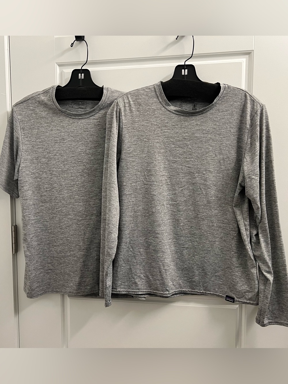 Patagonia Men's Capilene Cool Daily Grey Lightweight Short and Long Sleeve Tee